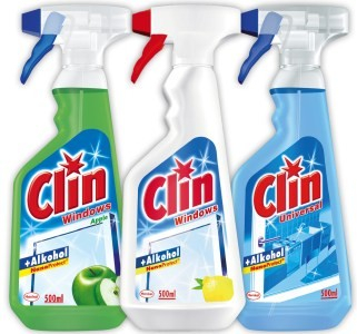 Solutii Geamuri - Detergent geamuri Clin 500 ml