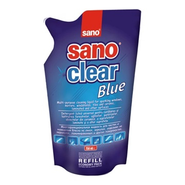 Solutii Geamuri - Detregent Geamuri Rezerva SANO 750 ML