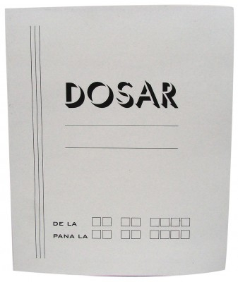 Organizare si arhivare - Dosar carton duplex simplu