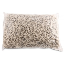Elastice bani - Elastice pentru bani, 1 Kg, Diametru: 60 mm, grosime 1.5 mm, Material: 65% cauciuc, albe 106015060