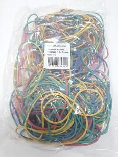 Elastice bani - Elastice pentru bani, 100 g, Diametru 65 Optima culori diverse-OP-600115065