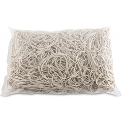 Elastice bani - Elastice pentru bani, 1 Kg, Diametru: 70 mm, grosime 1.5 mm . Material: 65% cauciuc, Culoare: alb.