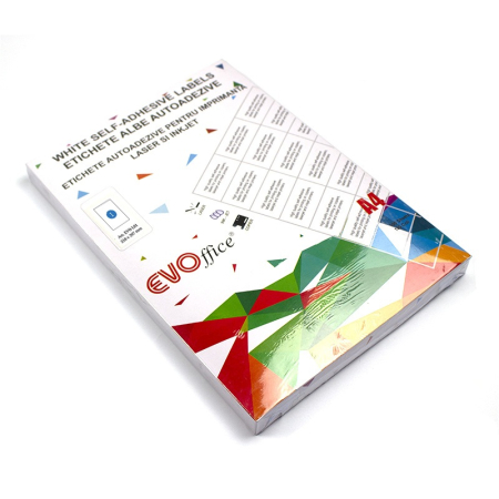 Etichete autocolante A4 - Etichete autoadezive A4 EVO