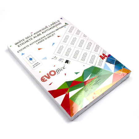 Etichete autocolante A4 - Etichete autoadezive A4 EVO