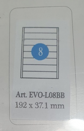 Bibliorafturi - Etichete autocolante biblioraft 7 cm 125 bucati /set
