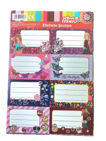Etichete scolare - Etichete scolare Hello Kity 40/set III