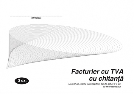Facturier A5 cu TVA cu chitanta LUX [1]