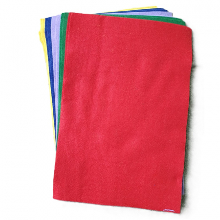 Accesorii lucru manual - Fetru A4 asortat 10 culori AD082