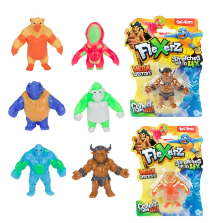 Cadouri  si articole copii - Figurina antistres, Flexerz, 6 cm - Toi-Toys