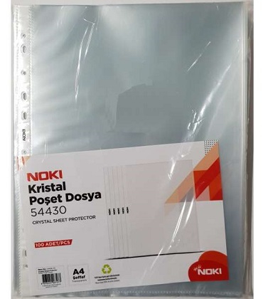 Organizare si arhivare - File de protectie A4 Cristal Noki 45 microni