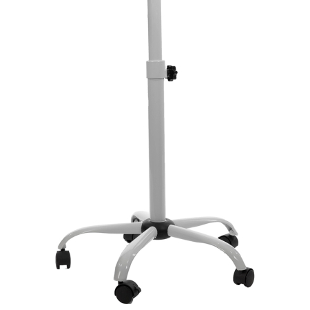 Flipchart magnetic, rama aluminiu, suport mobil din 5 brate cu rotile 70*100 cm EVOffice* [1]