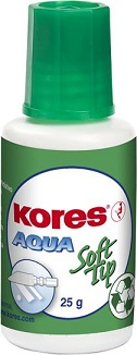 Corectoare - Fluid corector Kores cu burete pe baza de apa