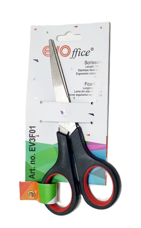 Foarfece birou - Foarfeca 14 cm Blister EVO