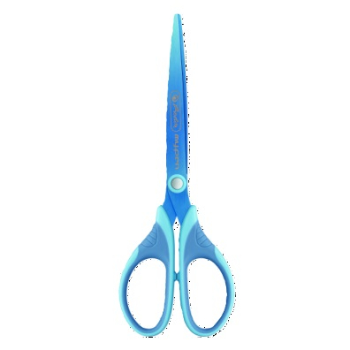 Foarfece birou - Foarfeca 18 cm My.Pen Varf ascutit Roz/Mov blister