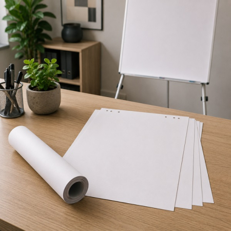 Role Flipchart si Plotter - Hartie flipchart 70x100 50 coli Velina