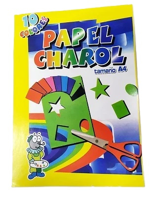 Hartie glasata si creponata - Hartie glasata A4 10 culori