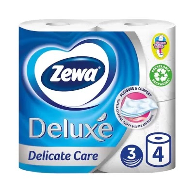 Hartie igienica - Hartie igienica Zewa 3 straturi, 4/set alba