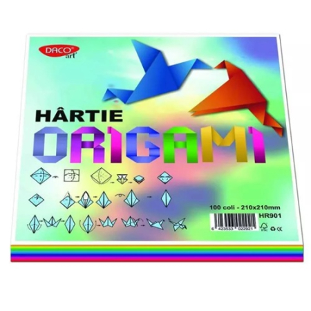 Hobby si creativitate - Hartie origami 20x20cm 100file/set