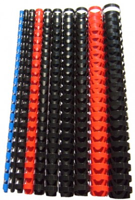 Inele de plastic pentru indosariere - Inele de plastic 12 mm