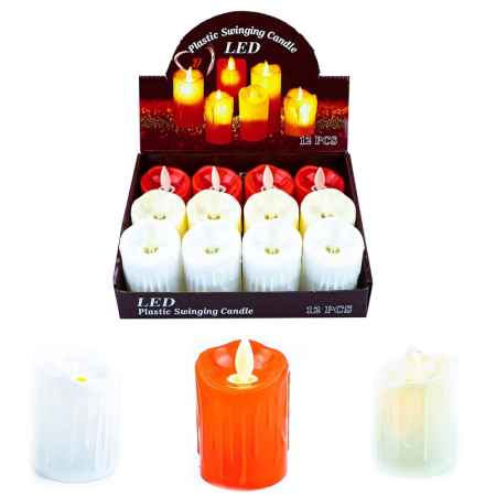 Accesorii iarna - Lumanare ornamentala - Candela