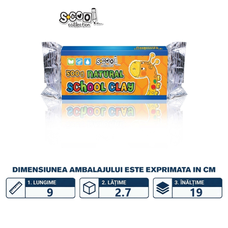 Lut modelaj natur 500 g - S-COOL [1]