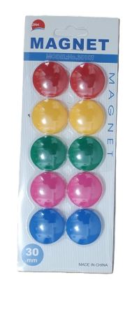 Bureti table, spray si magneti - Magneti 10/blister 30 mm color