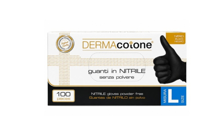 Produse de protectie individuala - Manusi nepudrate nitril Negre L
