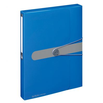 Mape si serviete din plastic - Mapa plastic A4 EOTG 4 cm buton cu elastic