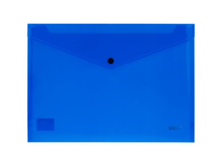 Mape si serviete din plastic - Mapă plastic plic cu capsă A4 DACO MP120