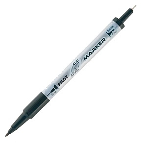 Instrumente de scris si corectura - Marker CD/DVD Pilot Twin cu 2 capete 6mm