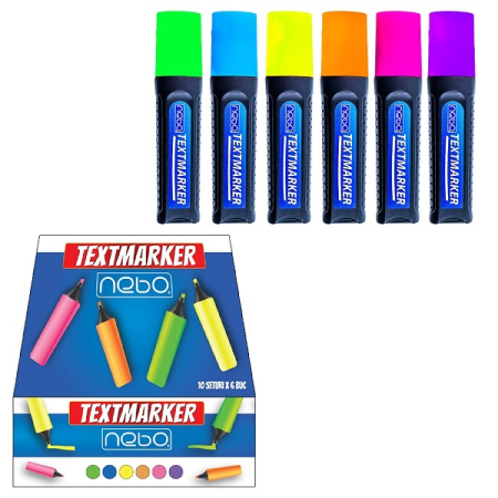 Marker evidentiator 6 buc/set - NEBO 16381 [1]