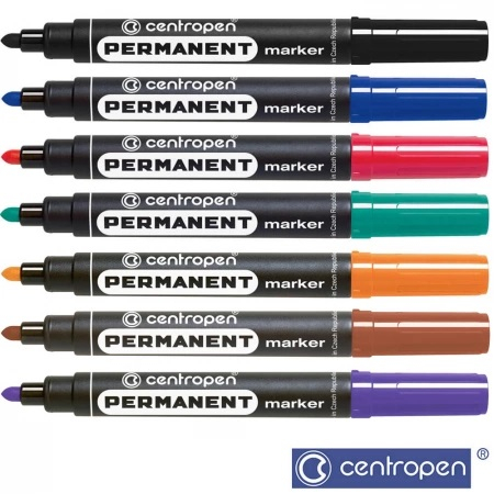 Markere permanente - Marker permanent Centropen 2,5 mm 8566