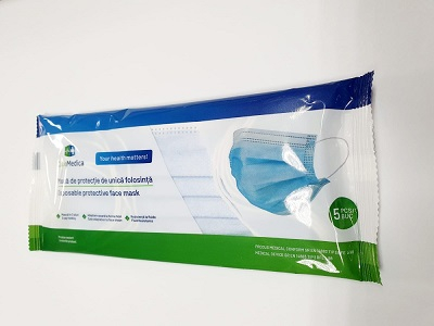 Masca de protectie de unica folosinta 3 straturi 5/set [0]