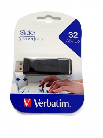Memorii USB - Memorie USB Verbatim 32 GB Slider 2.0 98697