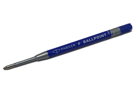 Rezerve pix - Mina parker plastic originala individuala F albastra