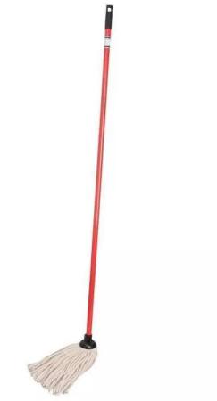 Detergenti pardosele si alte obiecte pentru curatat - Mop bumbac 250g coada metalica