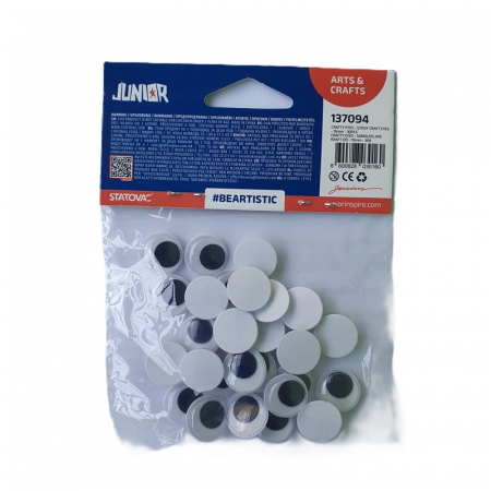 Ochisori mobili Junior negri 15 mm 30 buc/set [1]