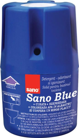 Materiale de curatenie si igiena - Odorizant Sano Blue150 g pentru rezervor