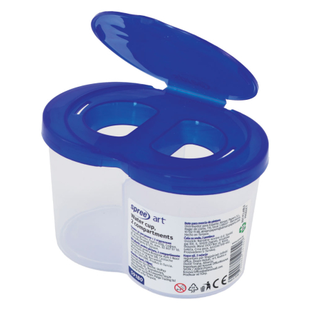 Scoala si gradinita - Pahar acuarela dublu SPREE