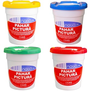 Scoala si gradinita - Pahar acuarela NEBO