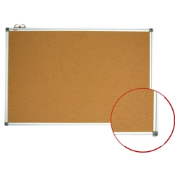 Panouri de pluta - Panou pluta cu rama din aluminiu, 120 x 180 cm, Optima