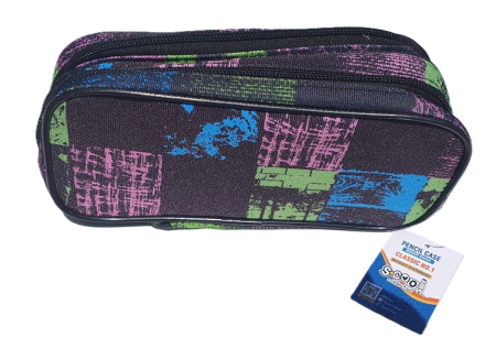 Penar borseta neechipat - Penar borseta, 2 fermoare, CLASSIC, 20.5X6.5X9 cm - S-COOL 3116