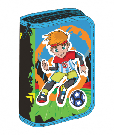 Penar echipat Schoolfriendly 1fermoar 2extensii 31piese Baiat Fotbal [0]