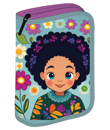 Penar echipat Schoolfriendly 1fermoar 2extensii 31piese Fetita Coafata [0]