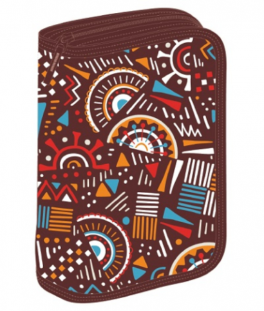 Penar echipat Schoolfriendly 1fermoar 2extensii 31piese Geometric [0]