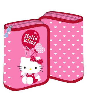 Penar Hello Kitty Roz neechipat 1 Fermoar + 2 extensii [0]