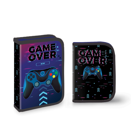 Scoala si gradinita - Penar Neechipat, 1 Fermoar, 2 Extensii, Game Over - S-Cool SC3298
