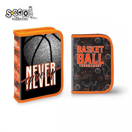 Scoala si gradinita - Penar neechipat, 1 fermoar, 2 extensii, NEVER GIVE UP - S-COOL