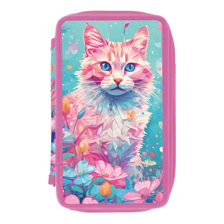 Penar 3 fermoare neechipat - PENAR NEECHIPAT HERLITZ  3 FERMOARE, FERMOAR MARE CAT