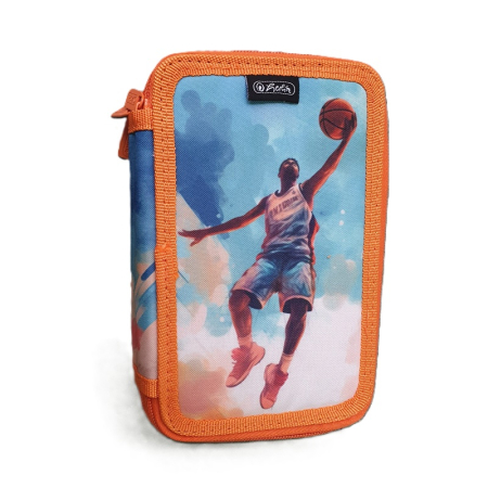 Penar 3 fermoare neechipat - PENAR NEECHIPAT HERLITZ CU 3 FERMOARE, BASKET